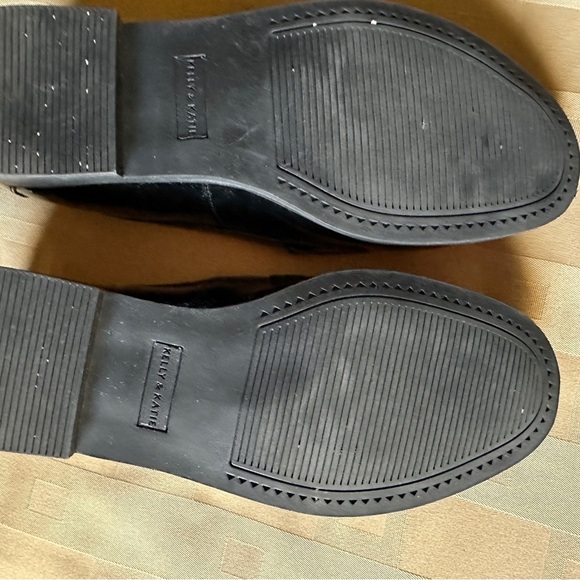 Ladies Black Patent Leather Loafers by Kelly & Katie Size 6‎ - Picture 7 of 11